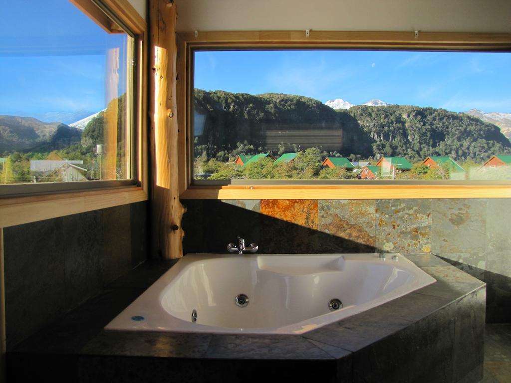 Villa Refugio Ecobox Andino à Las Trancas Chambre photo
